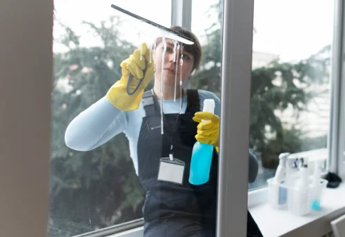 Nettoyage de vitres intérieures et extérieures à Épieds